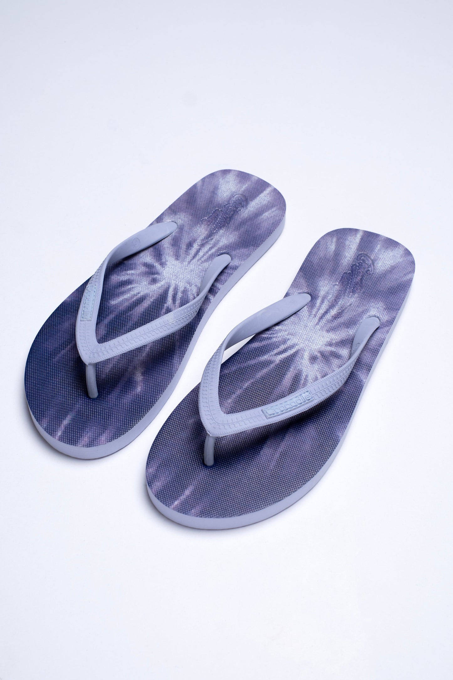 Crocodile Dark Blue Printed Flip Flop