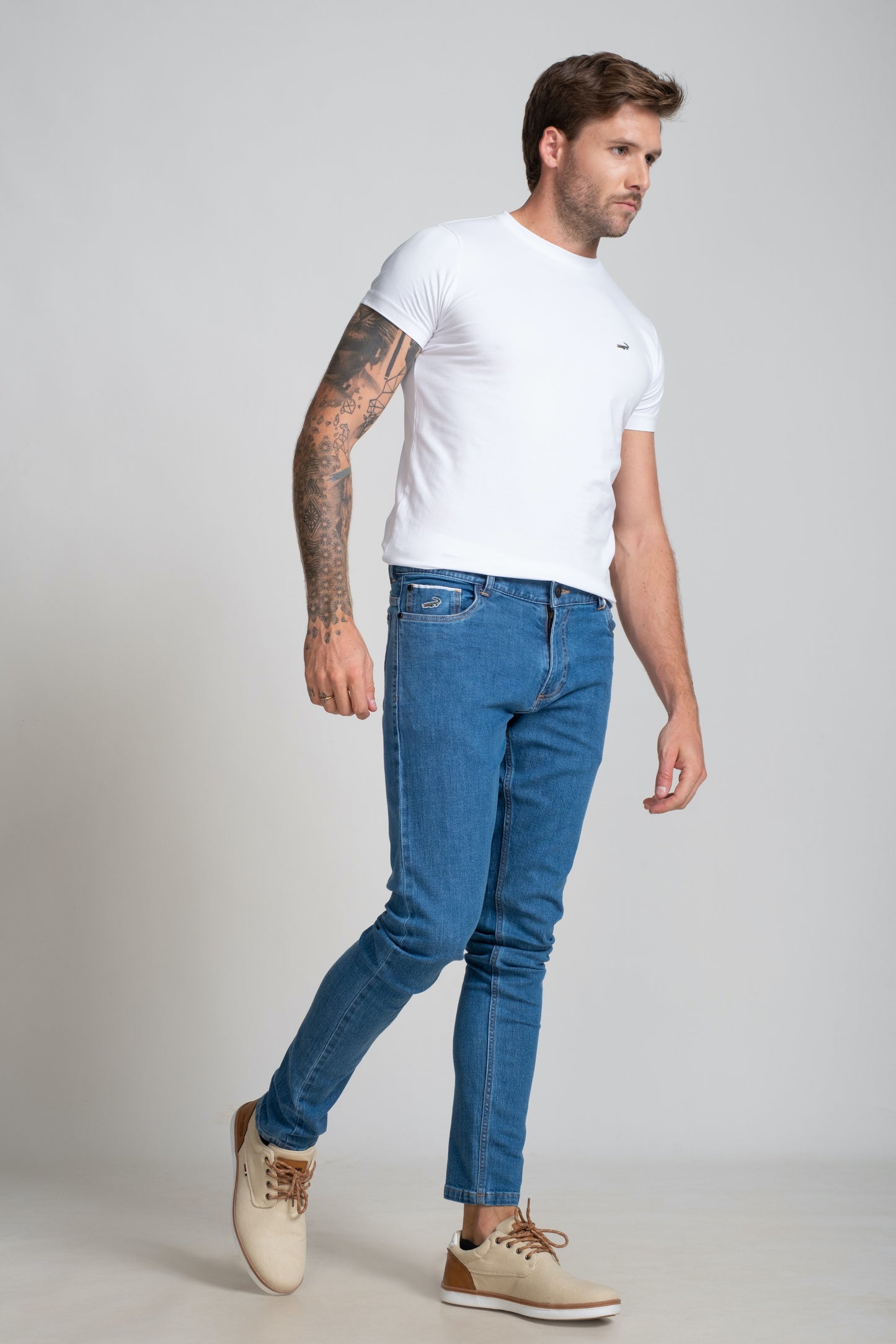 Slim Fit -Casual Denim - Royal