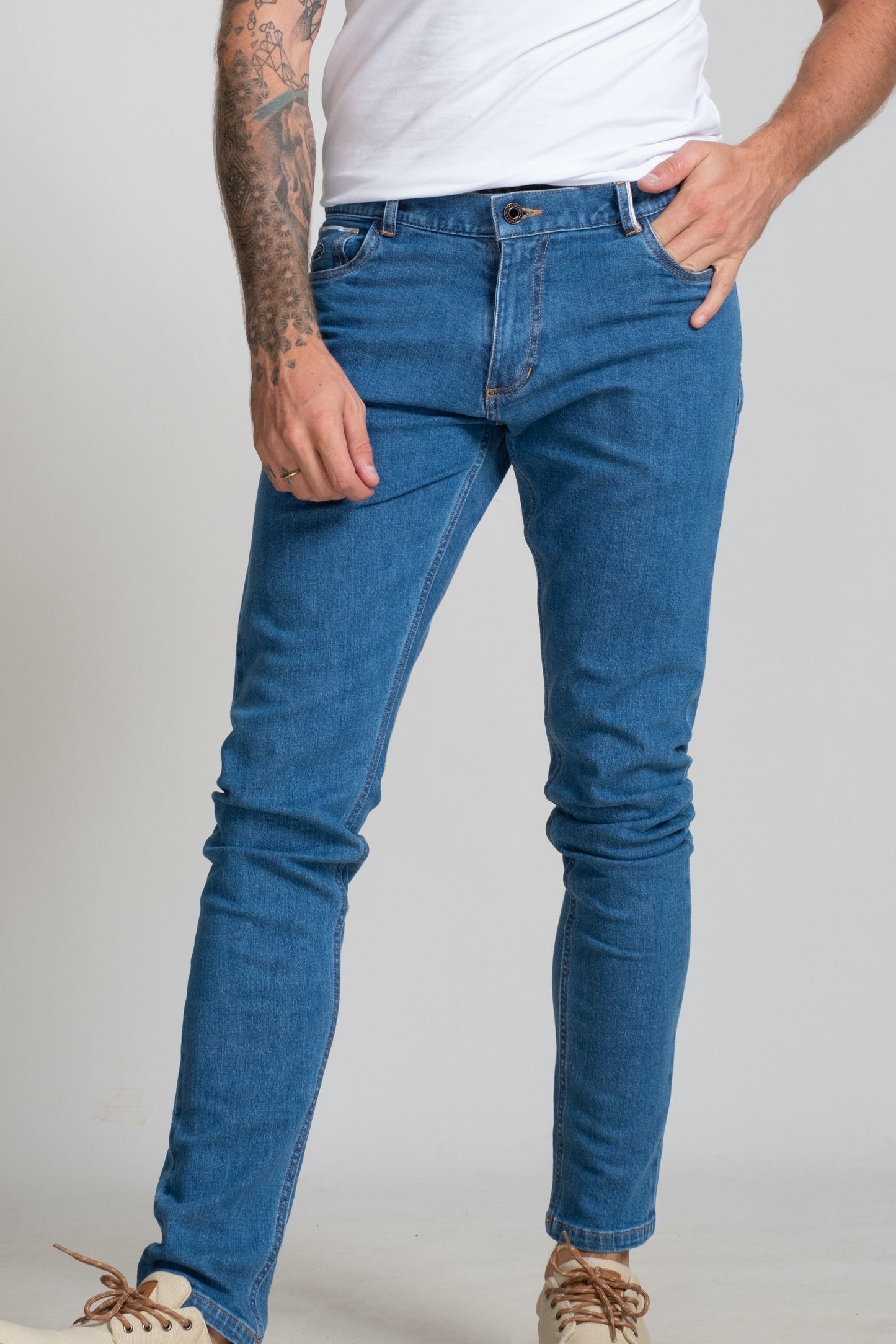 Slim Fit -Casual Denim - Royal