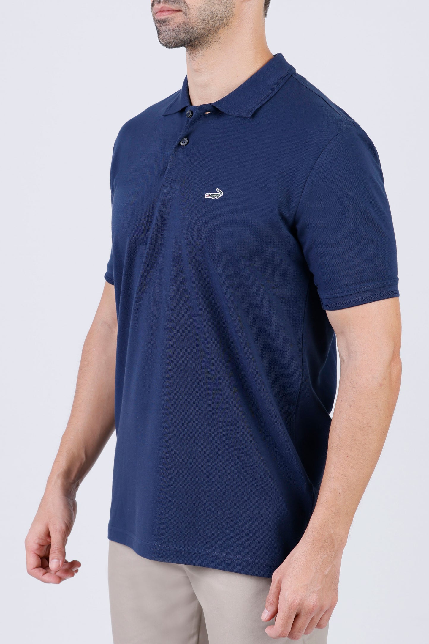 Crocodile Men Pima Polo Regular HS-Astral Aura