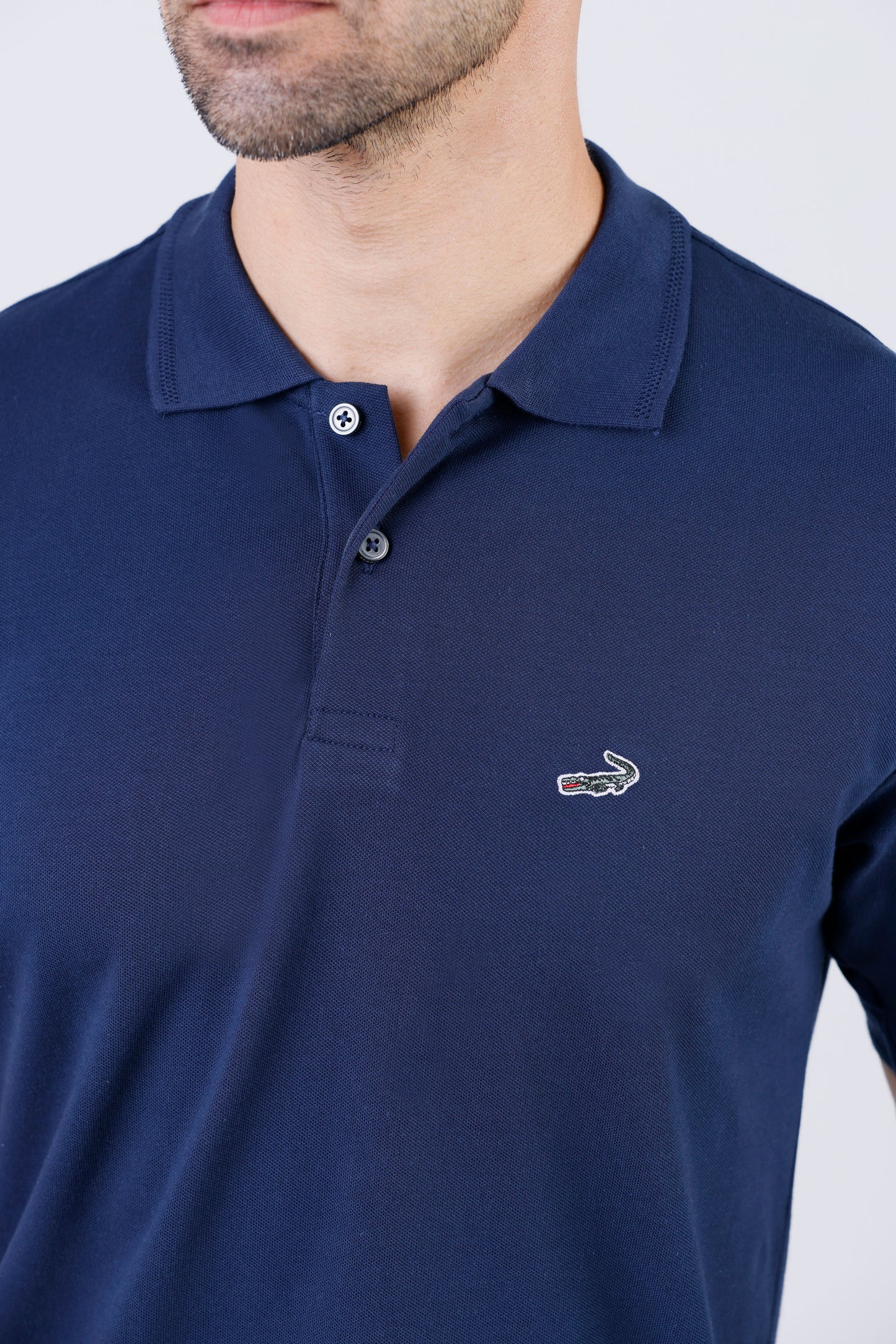 Crocodile Men Pima Polo Regular HS-Astral Aura