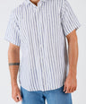 Crocodile Semi Casual Regular Fit Hs Linen Shirt Navy