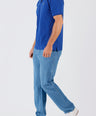 Crocodile Slim Fit Pima Cotton Blue - Insignia Blue