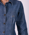 Crocodile Ladies Denim Dress 3/4 Sleeve Jet Set