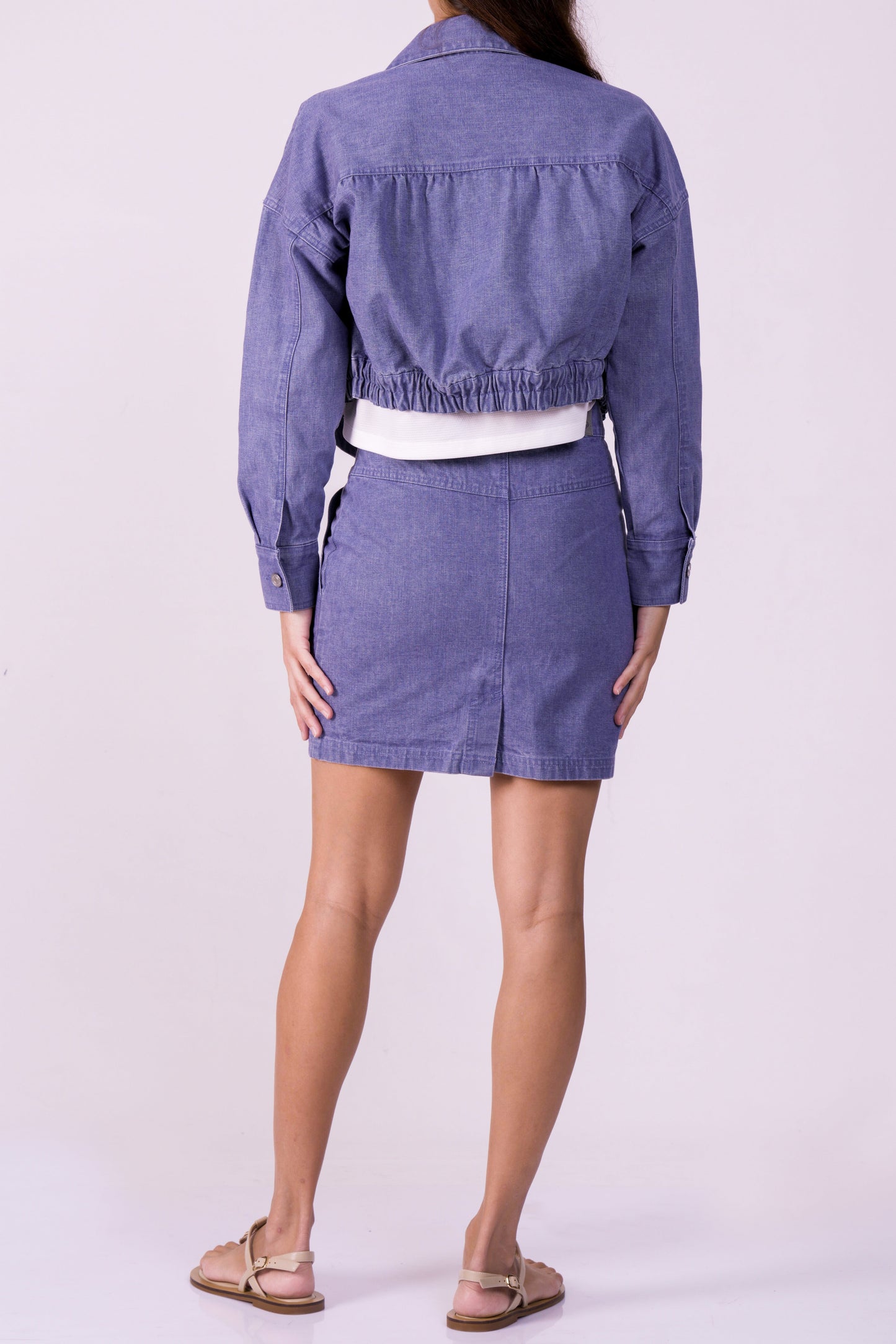 Crocodile Ladies Denim Jacket Fs Merlin