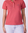 Crocodile Ladies - Polo T-Shirt Apricot Orange