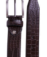 Crocodile Casual Belts - Osaka Brown