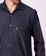 Crocodile Sport Fit Fs Casual Shirt Blue