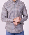 Crocodile Semi Casual Regular Fit Fs Shirt Green Lake