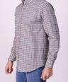Crocodile Semi Casual Regular Fit Fs Shirt Green Lake