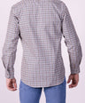 Crocodile Semi Casual Regular Fit Fs Shirt Green Lake