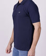 Crocodile Regular Fit Hs Polo T Shirt Blue - Blue Depths