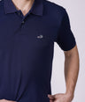 Crocodile Regular Fit Hs Polo T Shirt Blue - Blue Depths