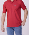 Crocodile Regular Fit Hs Polo T Shirt Medium Violet