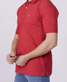 Crocodile Regular Fit Hs Polo T Shirt Medium Violet