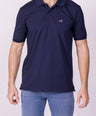 Crocodile Regular Fit Hs Polo T Shirt Blue - Estate Blue
