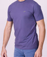 Crocodile Crew Neck  Action Fit Hs T Shirt True Navy