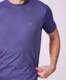 Crocodile Crew Neck  Action Fit Hs T Shirt True Navy