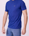 Crocodile Crew Neck  Action Fit Hs T Shirt Navy