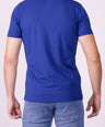 Crocodile Crew Neck  Action Fit Hs T Shirt Navy