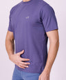 Crocodile Crew Neck T Shirt True Navy