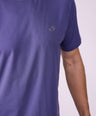 Crocodile Crew Neck T Shirt True Navy