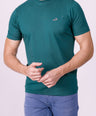 Crocodile Crew Neck  Action Fit Hs T Shirt Green Lake