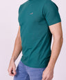 Crocodile Crew Neck  Action Fit Hs T Shirt Green Lake