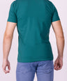 Crocodile Crew Neck  Action Fit Hs T Shirt Green Lake