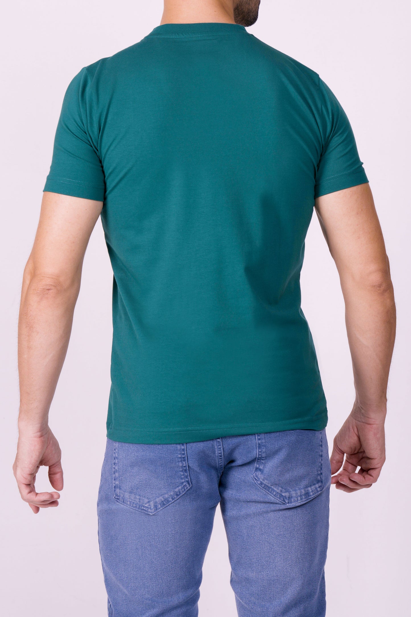 Crocodile Crew Neck  Action Fit Hs T Shirt Green Lake