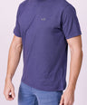 Crocodile Crew Neck T Shirt Royal