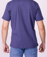 Crocodile Crew Neck T Shirt Royal
