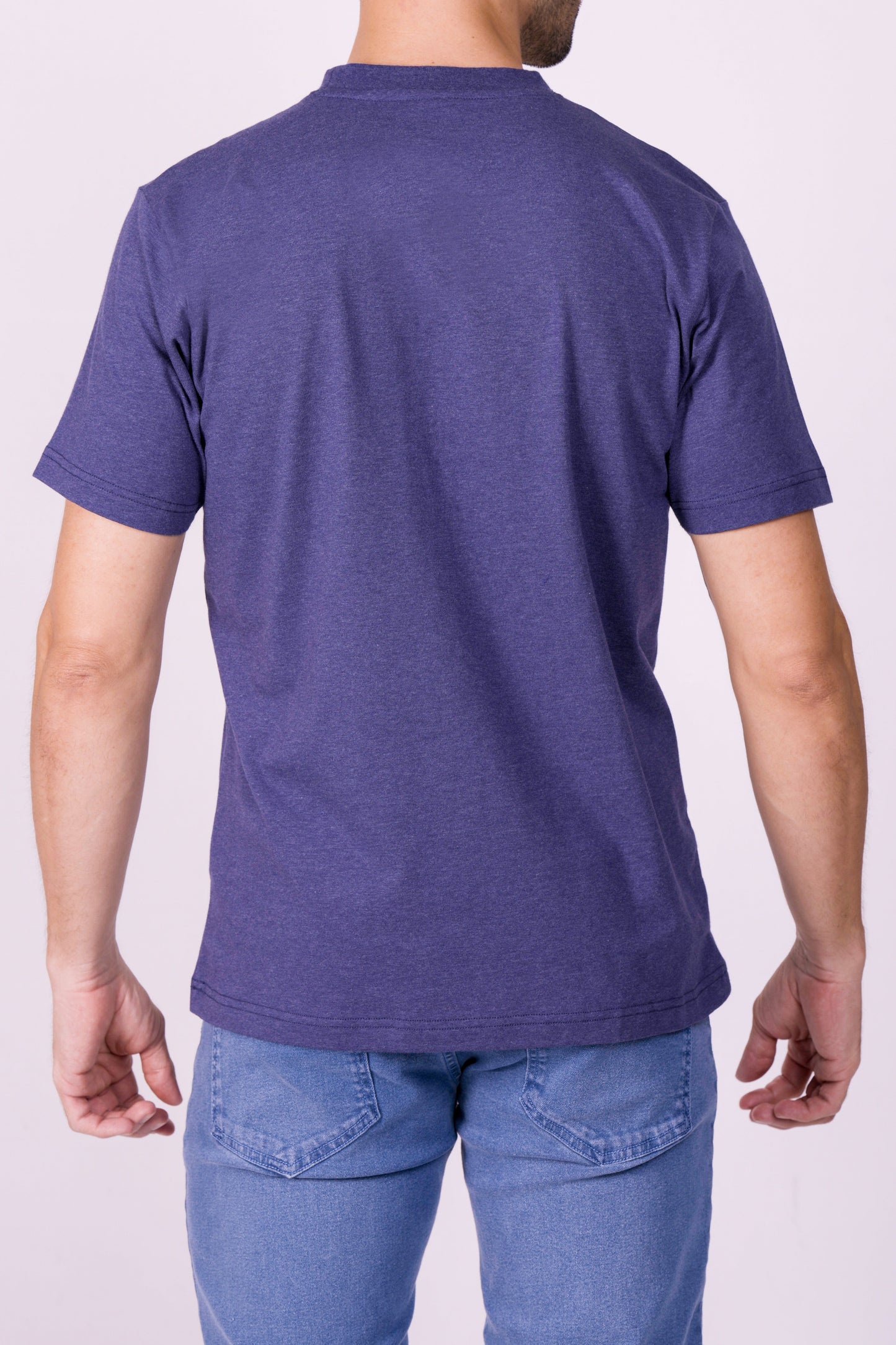 Crocodile Crew Neck T Shirt Royal