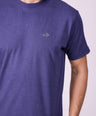 Crocodile Crew Neck T Shirt Royal