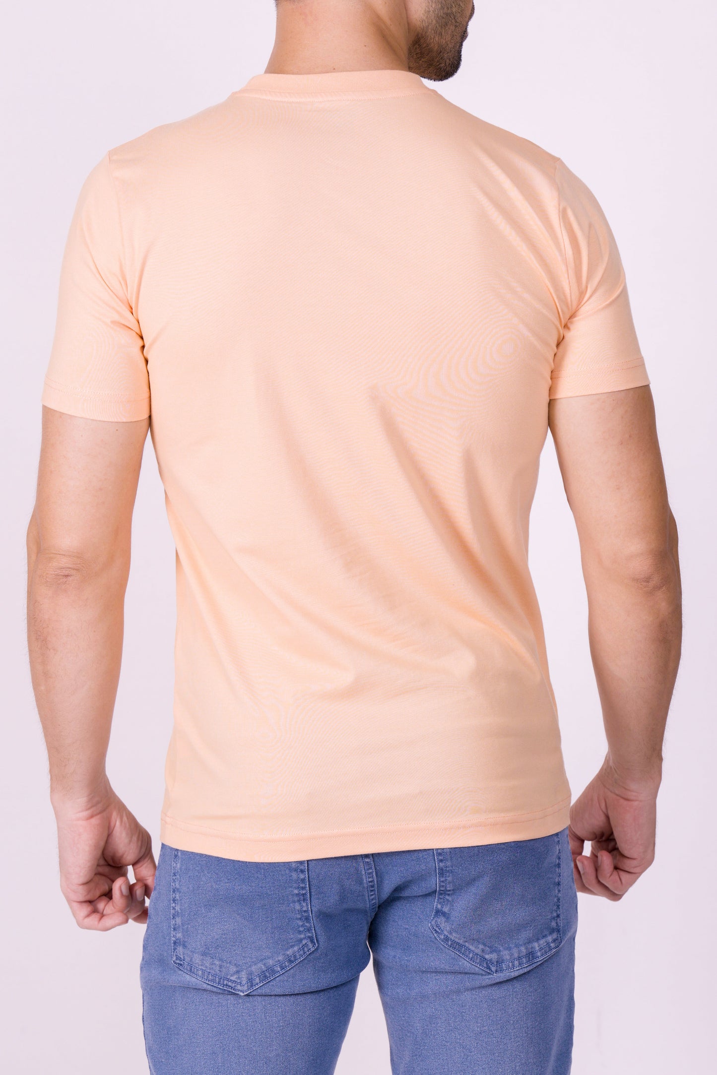 Crocodile Crew Neck  Action Fit Hs T Shirt Orange - Bright Marigold