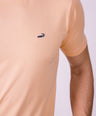 Crocodile Crew Neck  Action Fit Hs T Shirt Orange - Bright Marigold