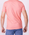 Crocodile Crew Neck  Action Fit Hs T Shirt Orange - Orange Popsicle