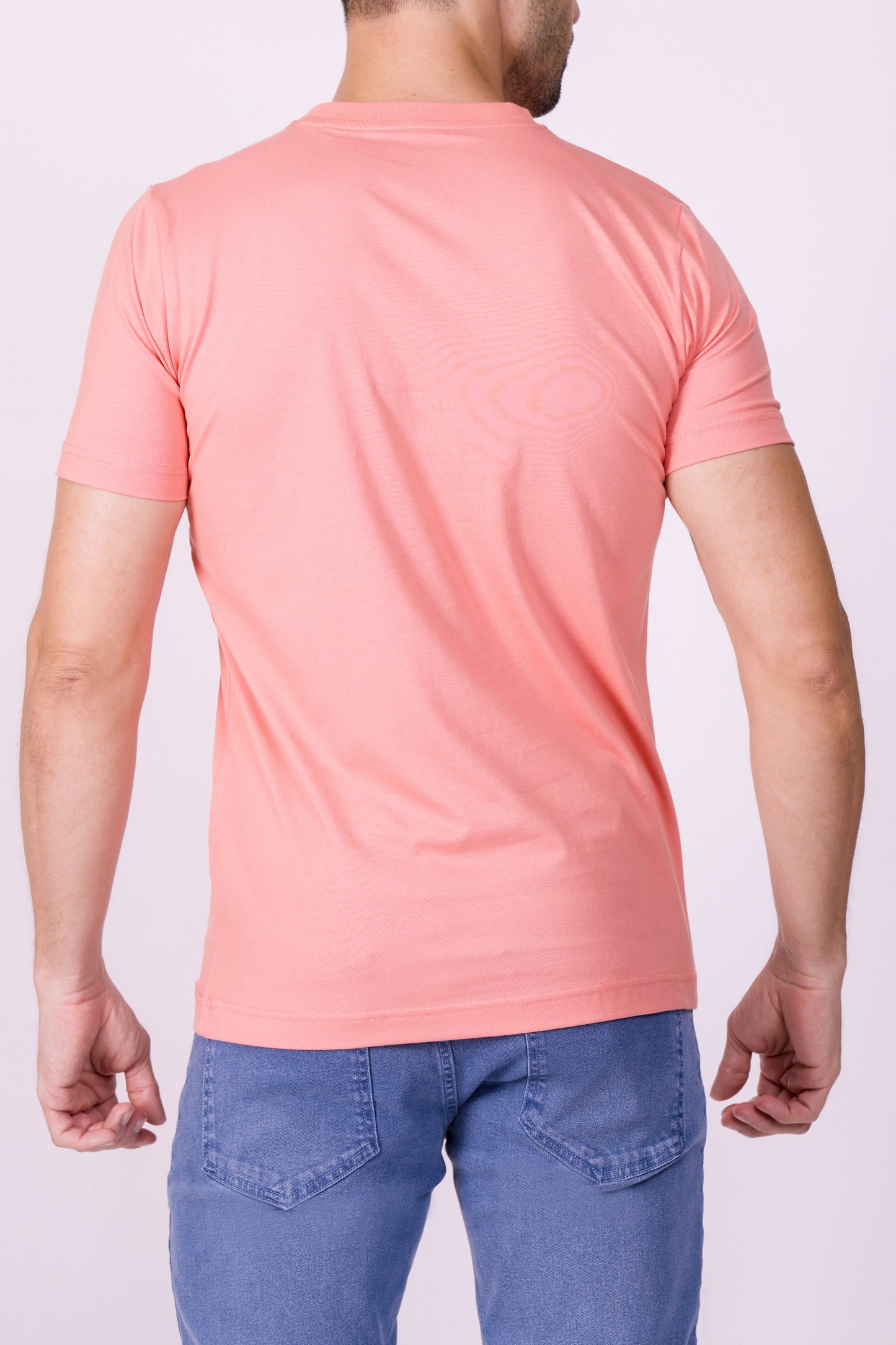 Crocodile Crew Neck  Action Fit Hs T Shirt Orange - Orange Popsicle