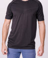 Crocodile - T-Shirt Athleisure Seamless - Black