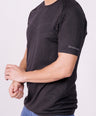 Crocodile - T-Shirt Athleisure Seamless - Black