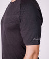 Crocodile - T-Shirt Athleisure Seamless - Black
