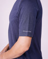 Crocodile - T-Shirt Athleisure Seamless - Blue