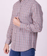 Crocodile Semi Casual Regular Fit Fs Shirt Honey Peach