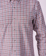 Crocodile Semi Casual Regular Fit Fs Shirt Honey Peach