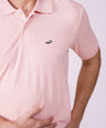 Crocodile Regular Fit Hs Polo T Shirt Peach Fuzz
