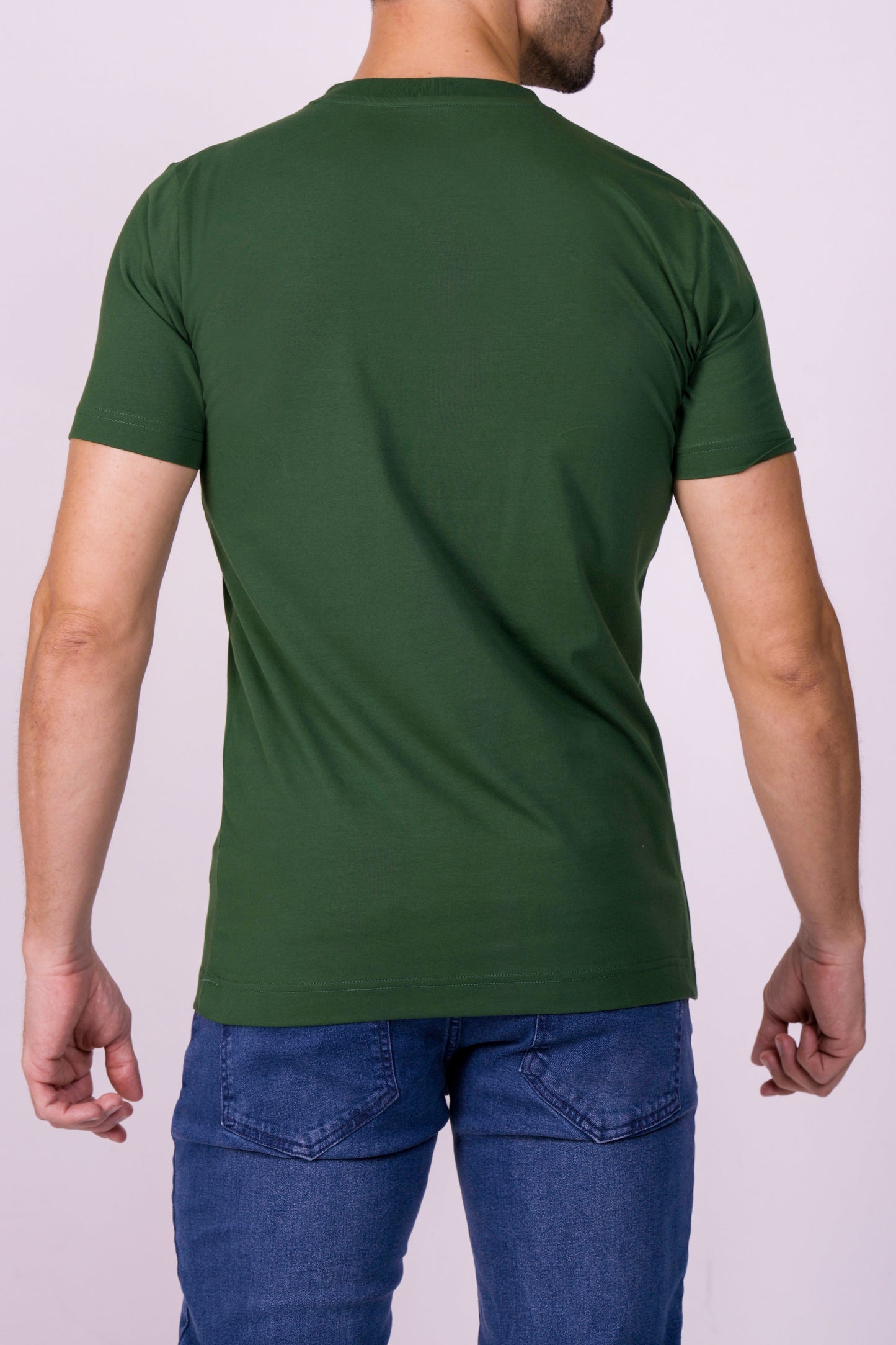 Crocodile Crew Neck  Action Fit Hs T Shirt Posy Green