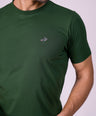 Crocodile Crew Neck  Action Fit Hs T Shirt Posy Green