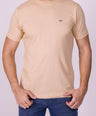 Crocodile Crew Neck  Action Fit Hs T Shirt Wheat