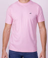 Crocodile Crew Neck T Shirt Rose Shadow