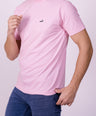 Crocodile Crew Neck T Shirt Rose Shadow